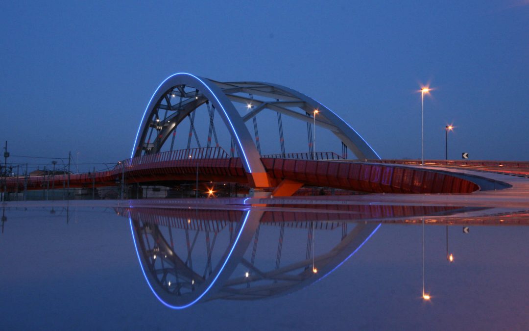 Nuovo Ponte Stradale Cavalca Ferrovia Sarpi Padova