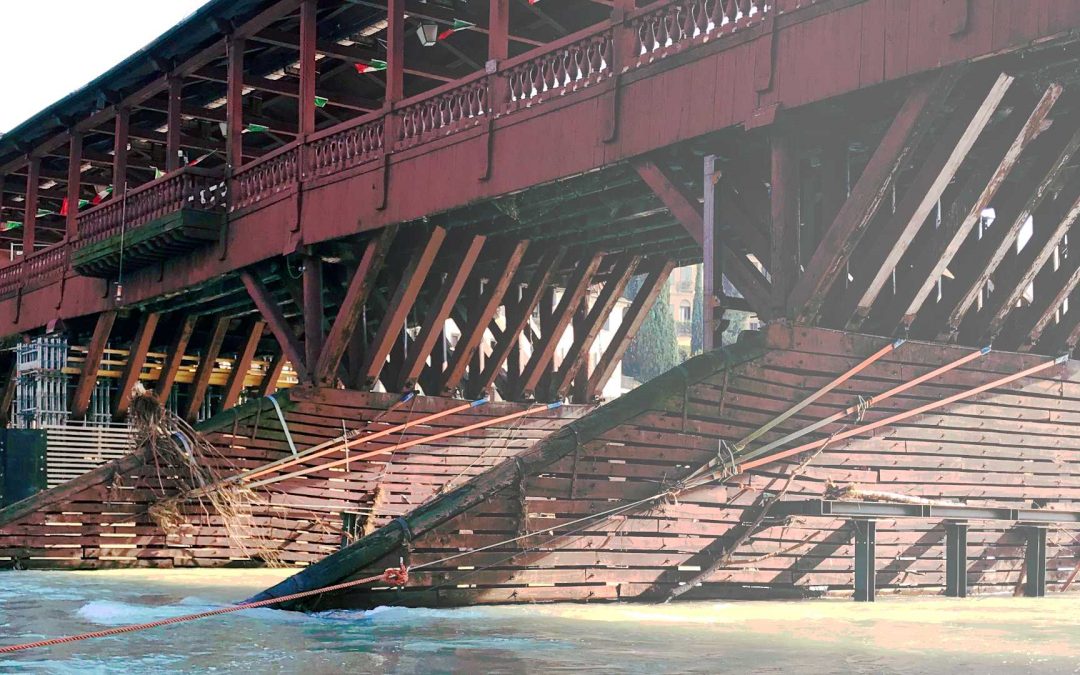 Consolidamento Ponte degli Alpini Bassano Vicenza