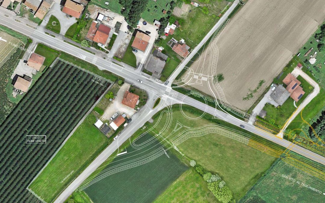 Rotatoria SP 21 Fiume Veneto