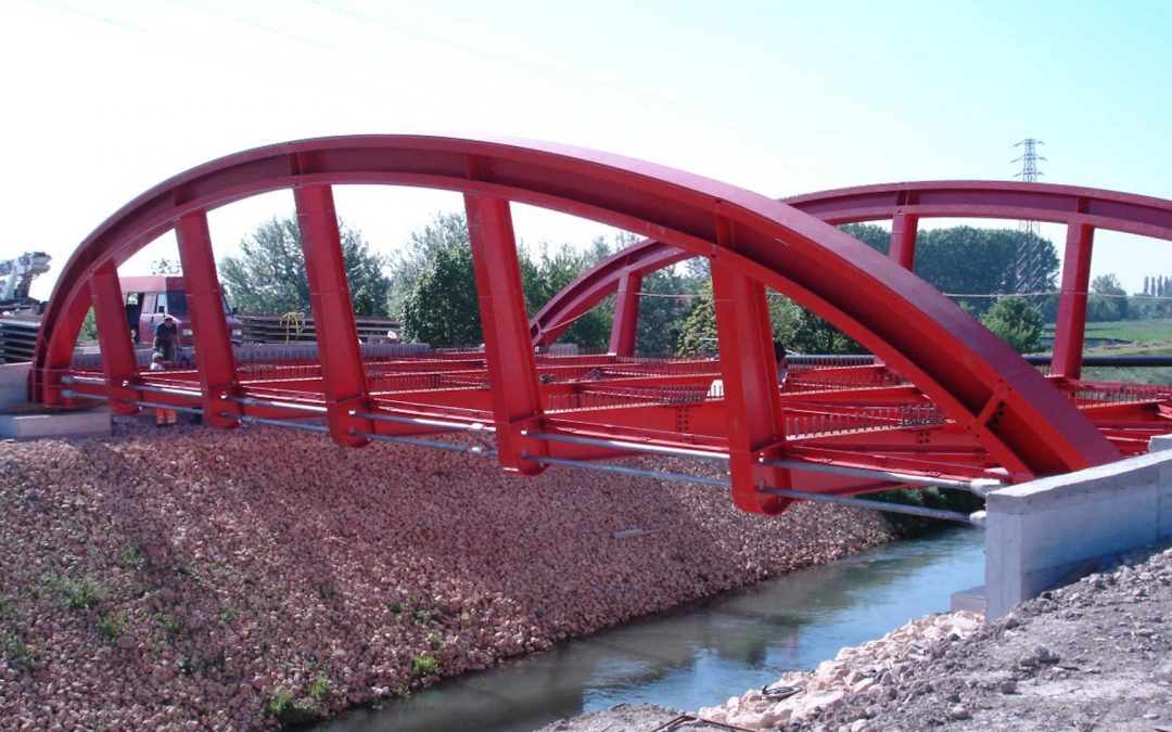 Nuovo Ponte sul Fiume Muson Padova