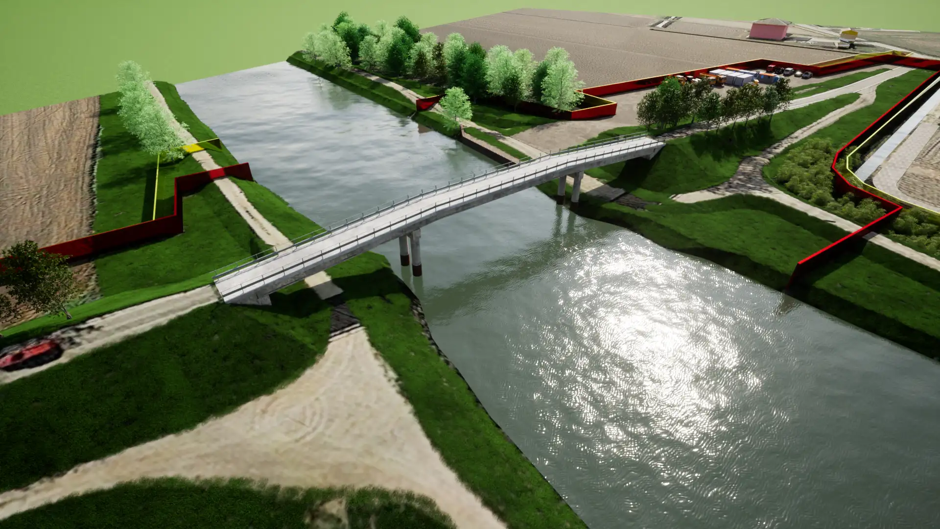 ricostruzione ponte Rantin